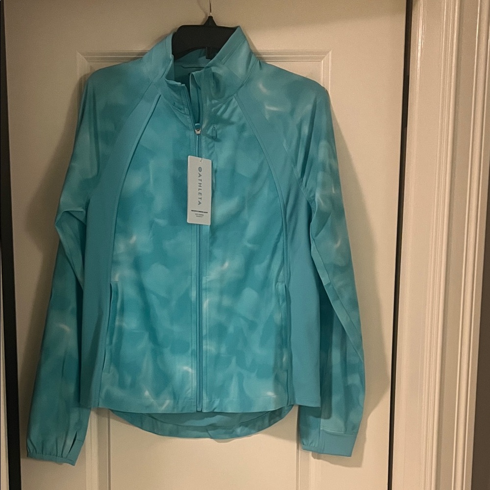Athleta Turquoise Women's run Jacket